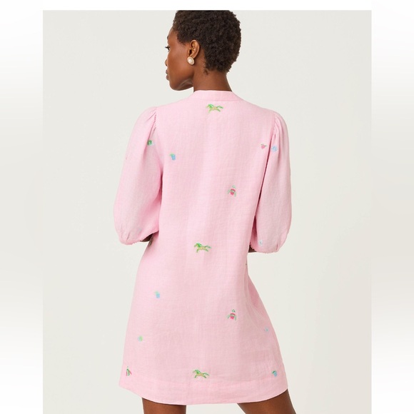 NWT Lilly Pulitzer mialeigh linen dress - Picture 2 of 2